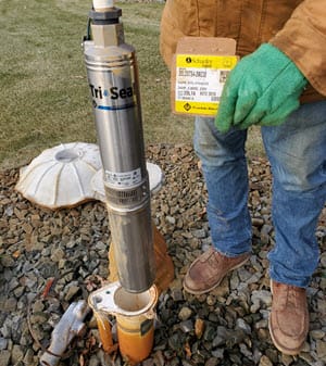 residential submersible well pump